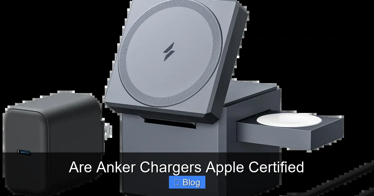 Are All Anker Chargers Certified
