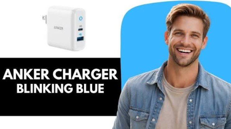 why is my anker charger blinking