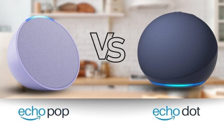 Amazon Echo Pop Vs Echo Dot