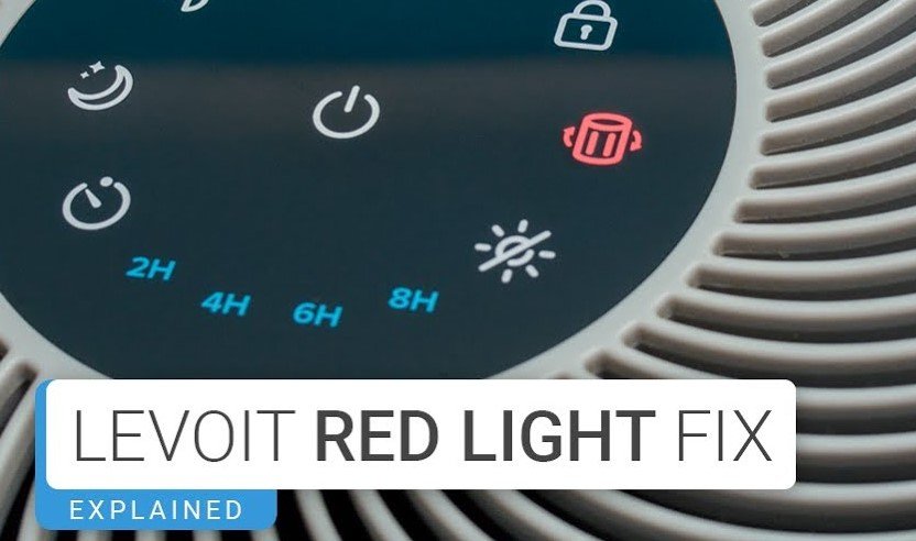 why is levoit air purifier red
