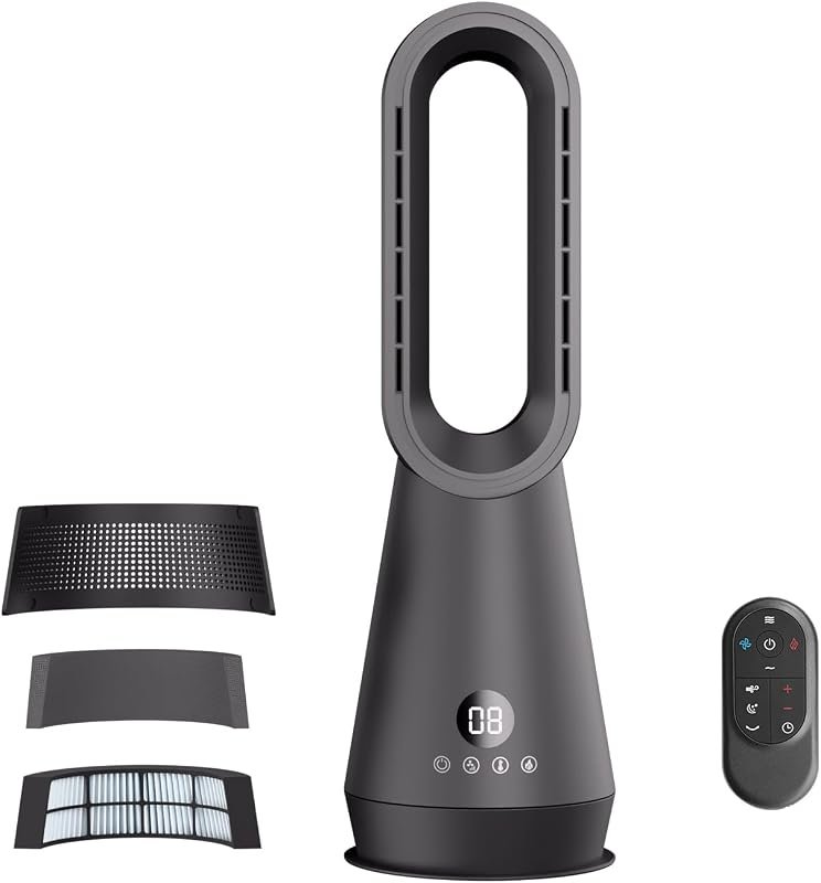 Bladeless Tower Fan Purifier
