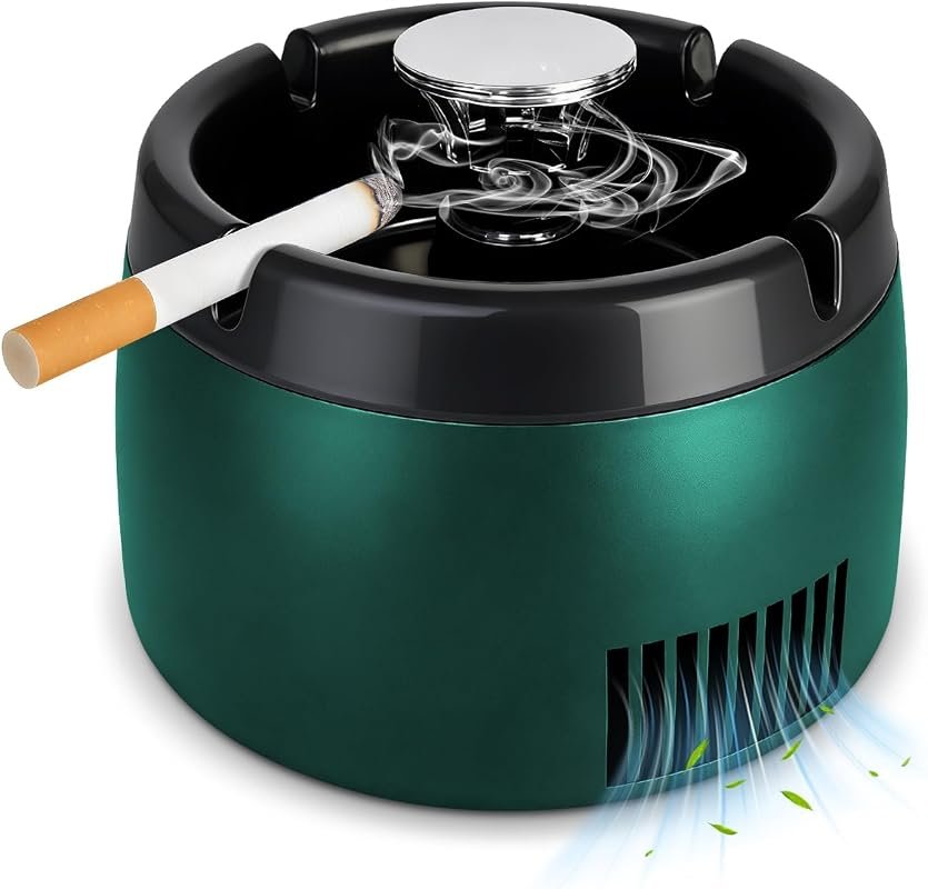 2-in-1 Smokeless Air Purifier Ashtray