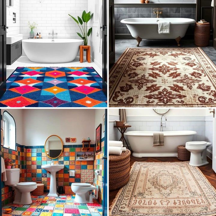What Type Of Rug Is Best For Bathroom