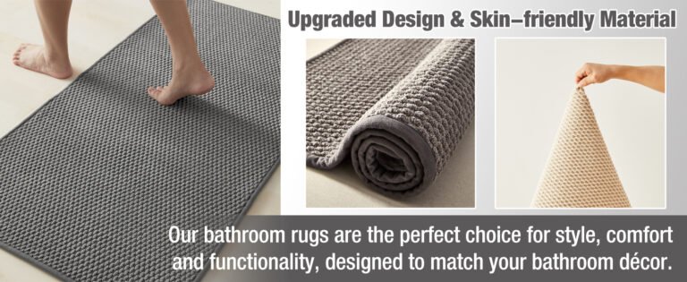 What Is The Best Material For Bathroom Rugs